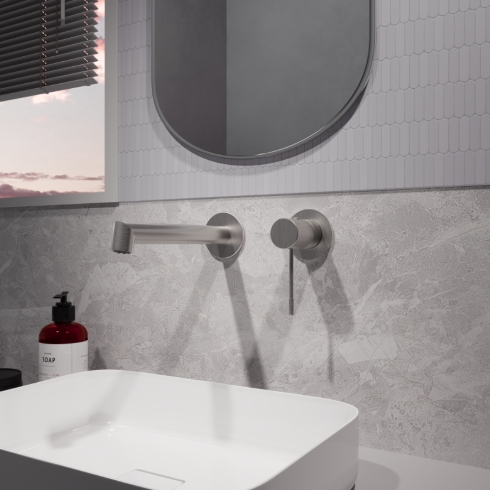 Смеситель встраиваемый Vincea Desire для раковины Никель — изображение 2
