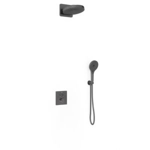 Душевая встройка Vincea Inspire Вороненая сталь