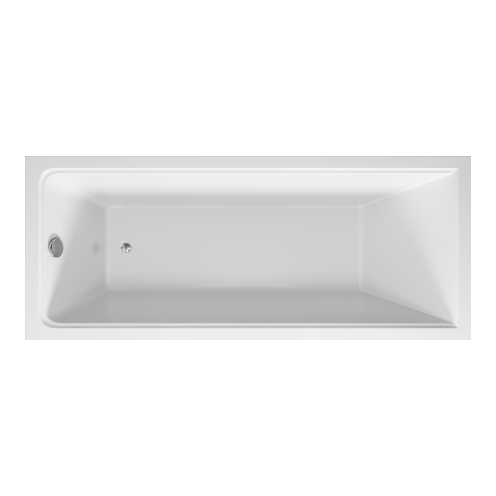 Ванна акриловая Vincea VBT-2G 170х70 с каркасом Белый глянцевый