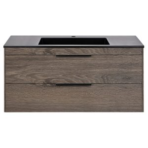 Тумба подвесная Vincea Chiara 2D 100 Дуб темный
